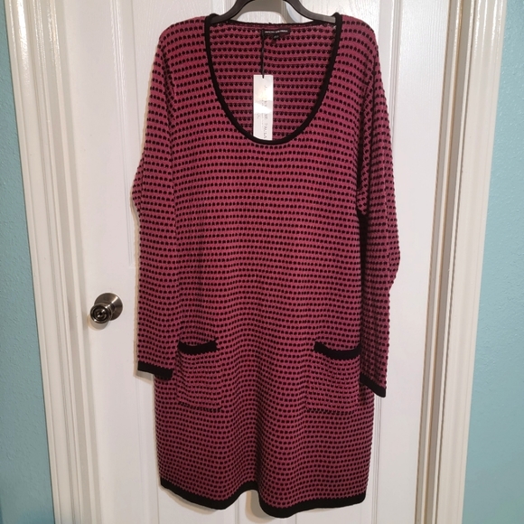 NWT Jeffrey & Paula Sweater Dress Women's Size 20/22 - Picture 7 of 10